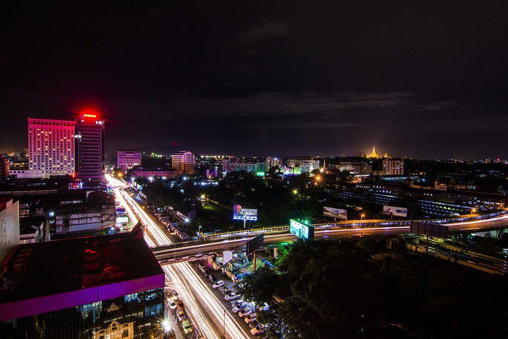 Asia Plaza Hotel Yangon Dış mekan fotoğraf