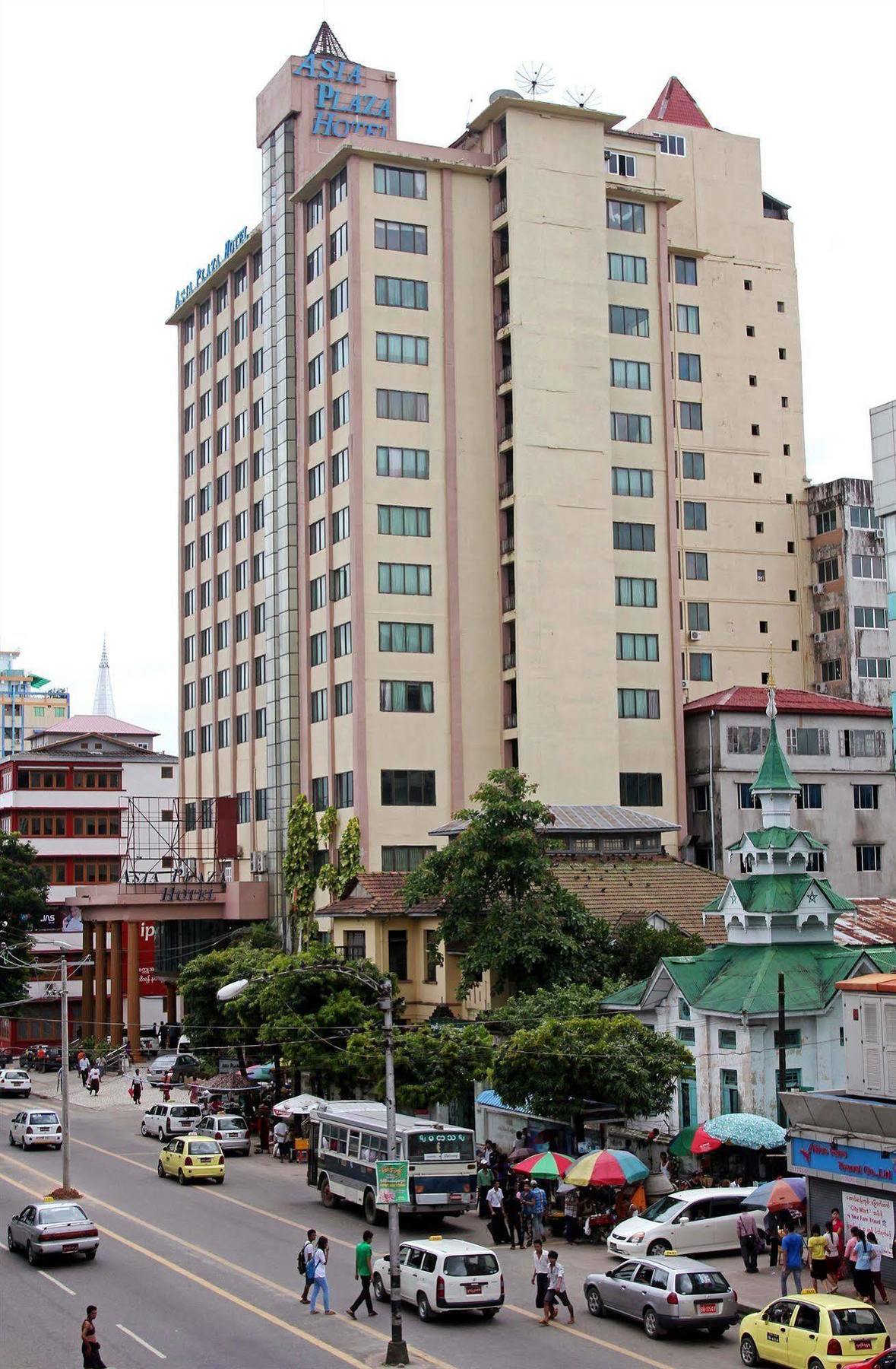 Asia Plaza Hotel Yangon Dış mekan fotoğraf